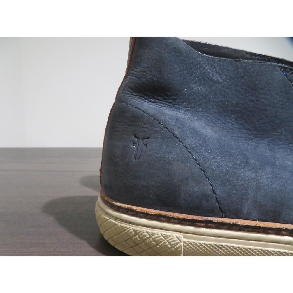 Frye Chukka Boots Mens Size 12 Navy Blue Suede Leather Casual Lace Up 3481166 - Picture 2 of 10